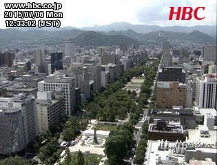 Downtown Sapporo Right Now Sapporo Japan - Webcams Abroad live images